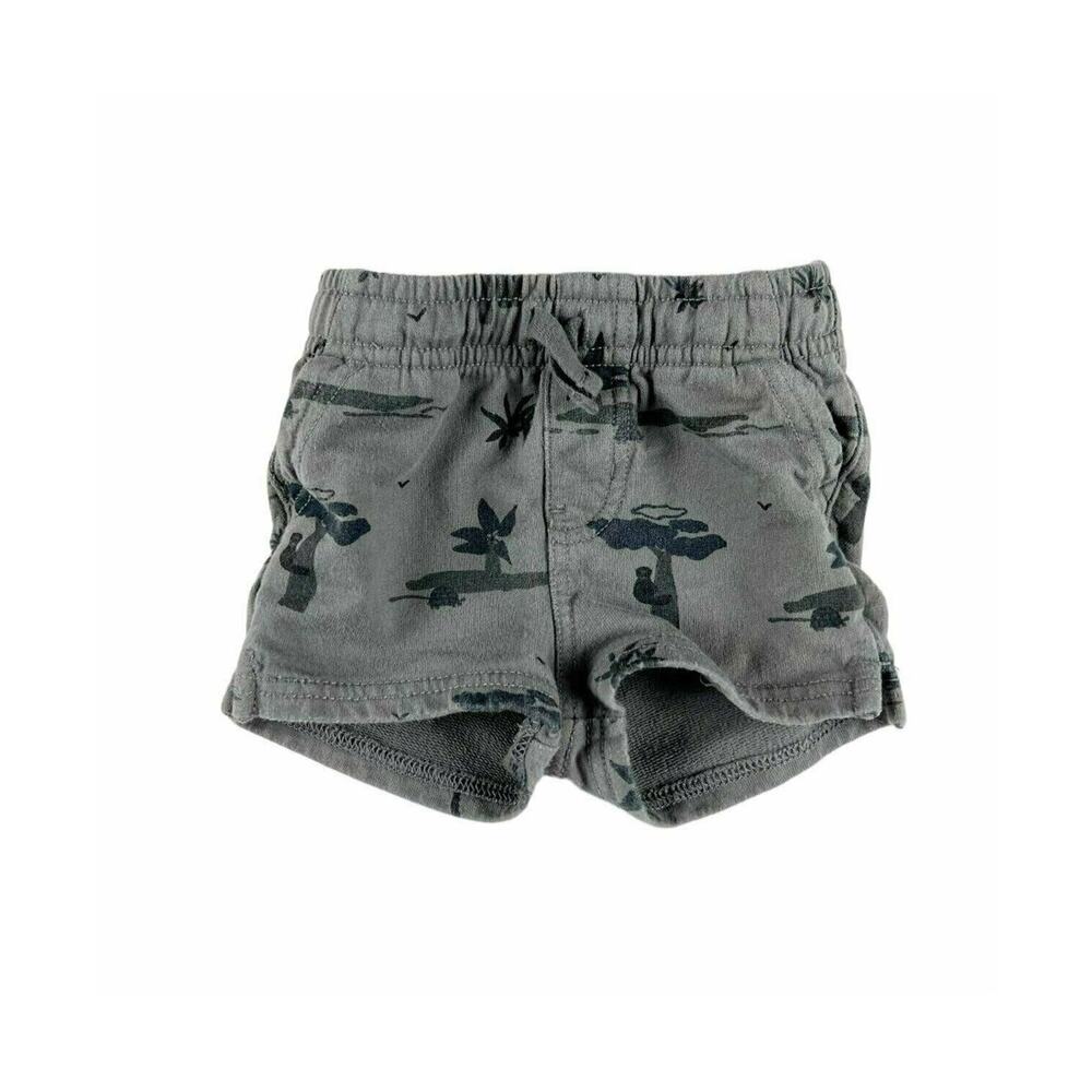 Tea Collection Vacation Shorts Caribbean Crocodile 6-9 Months